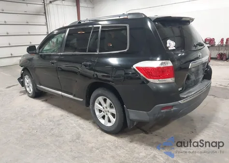2012 Toyota Highlander Se V6 из США, поврежденный, VIN 5TDBK3EH7CS123878